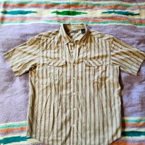 Vintage REI Button Down 100% Organic Cotton Men's Size XL